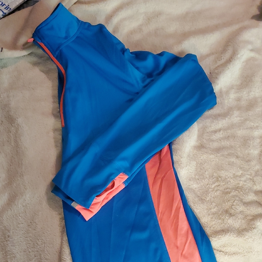 Danskin Blue and Pink Athletic Jacket